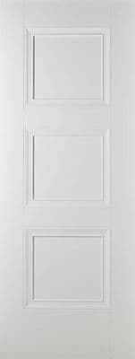 White Amsterdam Fire Door