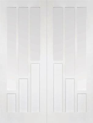 White Coventry Glazed Pair