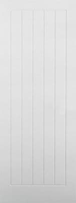 White Moulded Textured Vertical (5P)