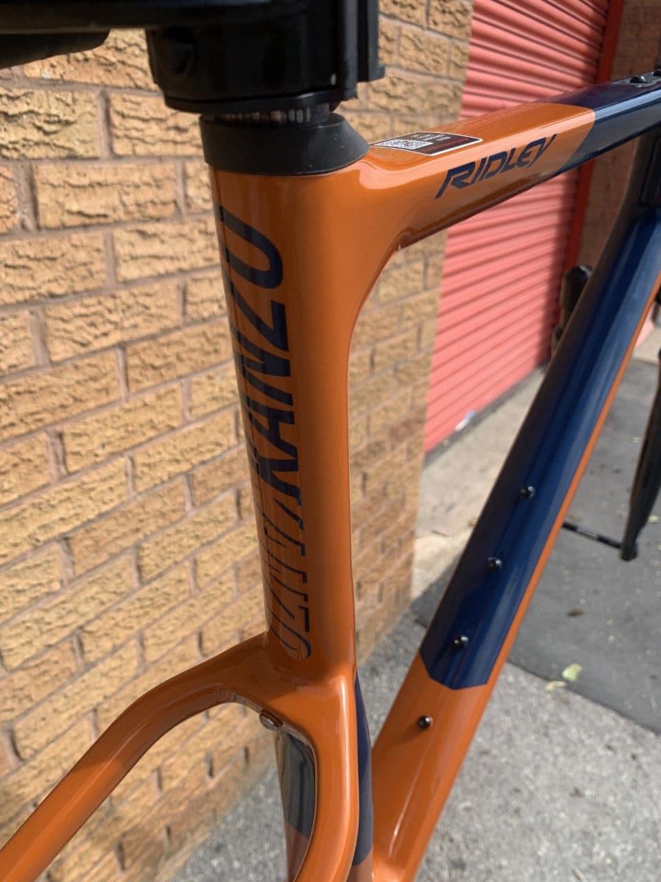 Ridley Kanzo Adventure new Carbon Gravel Frameset Rockshox Rudy