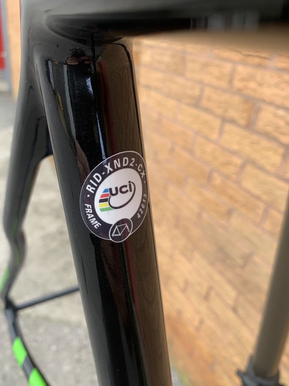 carbon cyclocross frameset