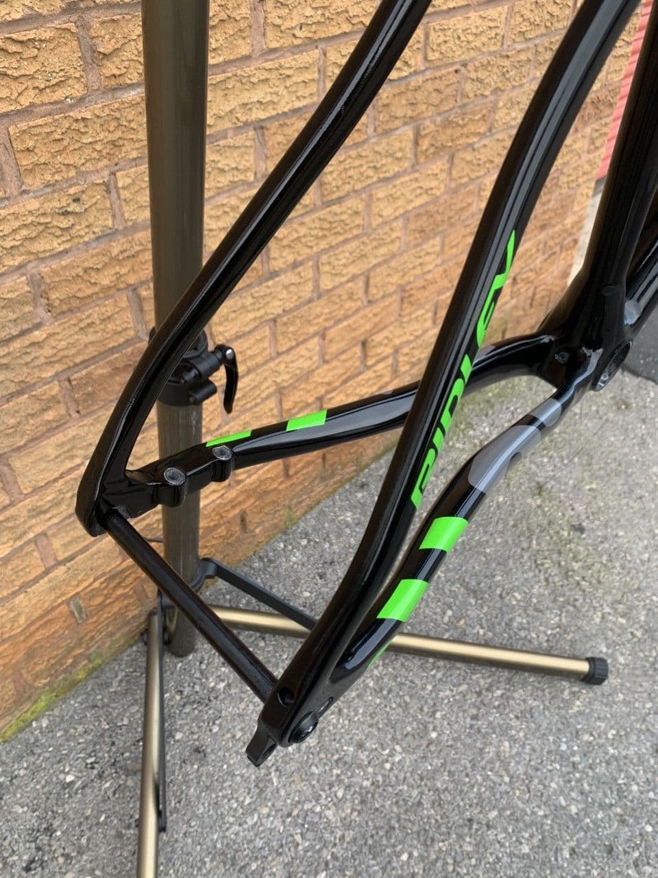 carbon cyclocross frameset