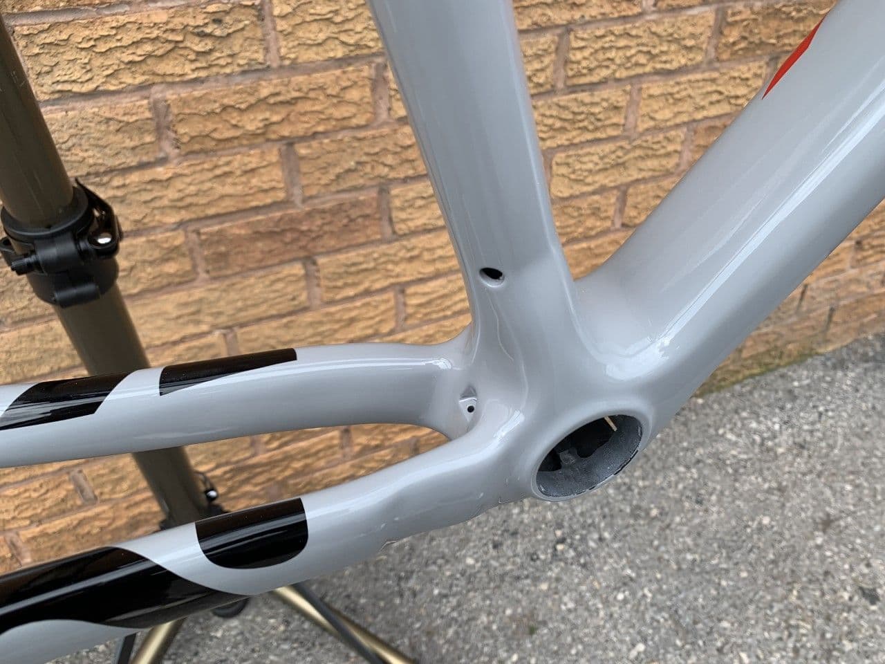 Ridley XNight D Steerer Carbon Cyclocross Disc Frameset Red