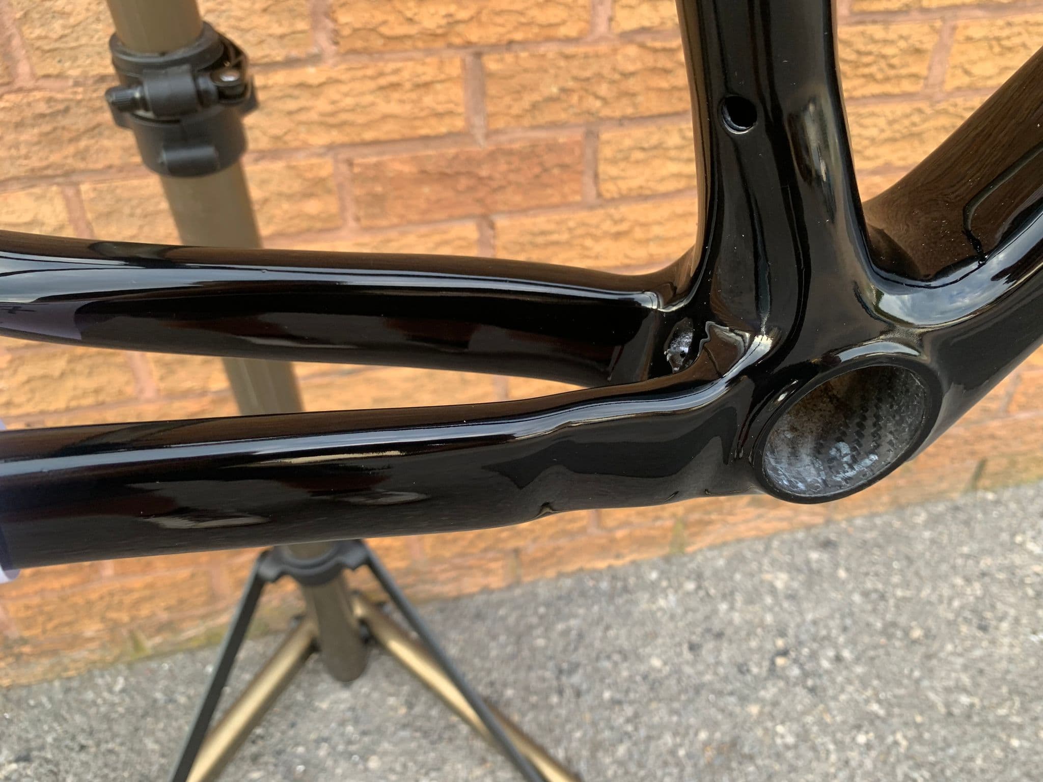 carbon cyclocross frameset