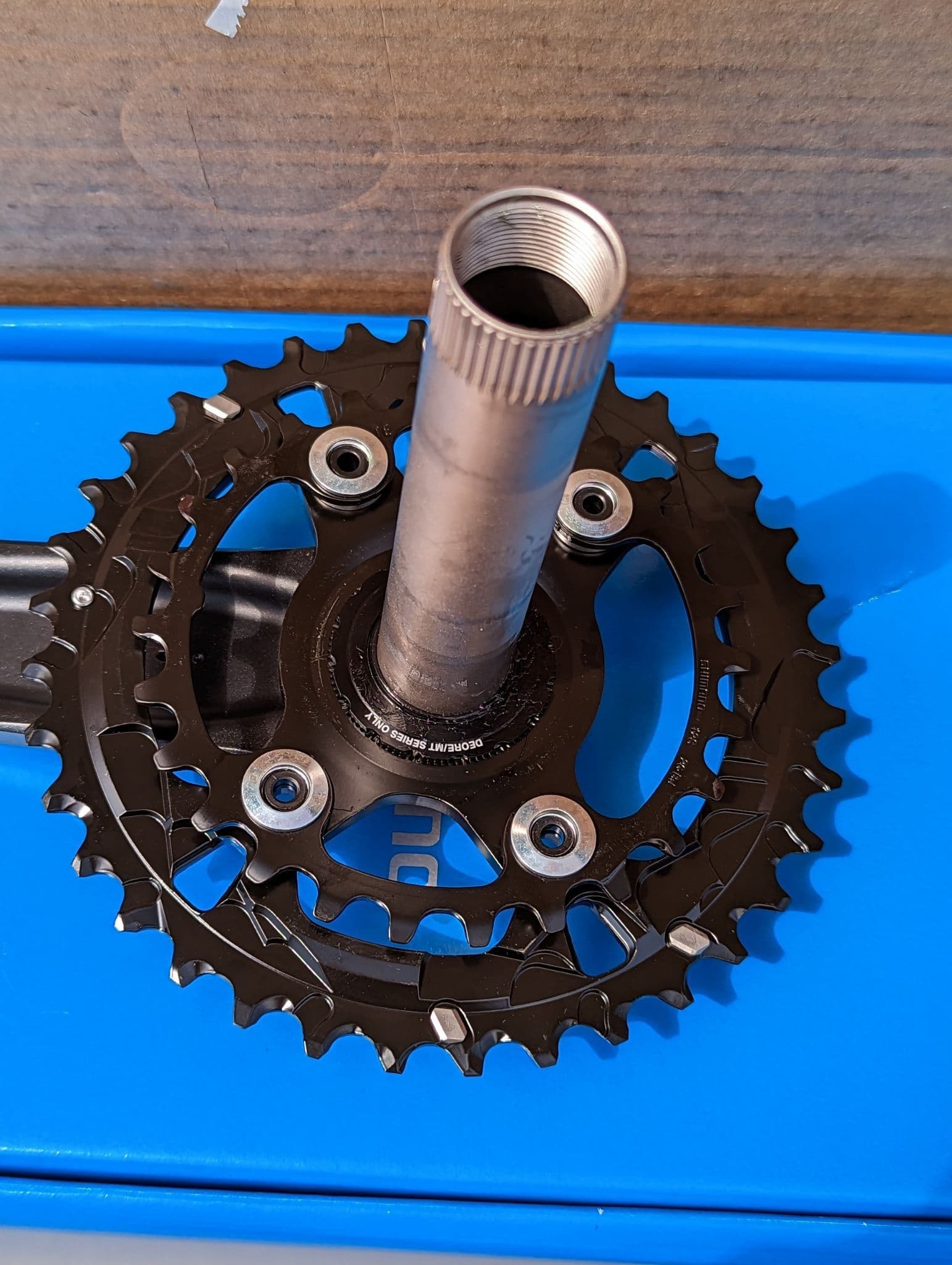 SHIMANO FC-MT610 Chainring - 32T, 96mm Asymmetric BCD, For 12-Speed Drivetrains