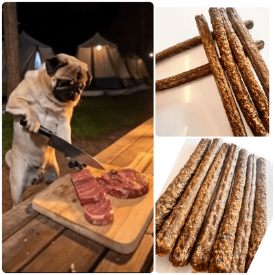 'Pure' Salmon and Cod Meaty Dog Sticks 5kg