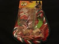 Christmas Xmas Chocolate Dog Treat Santa x8 (out of date workable)