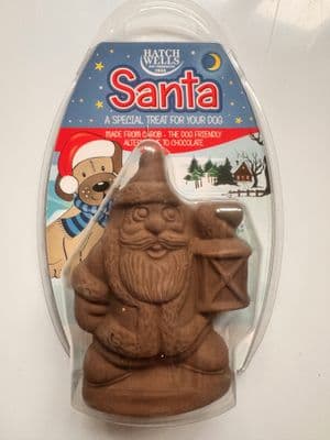 Christmas Xmas Chocolate Dog Treat Santa x8 (out of date workable)