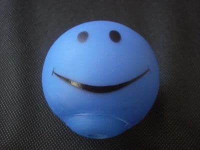 Classic Blue Smiley Ball