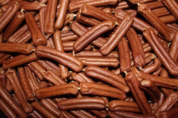 Dried Succulent British Sausages 6kg