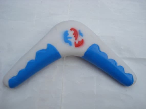 Vinyl Squeaky Boomerang