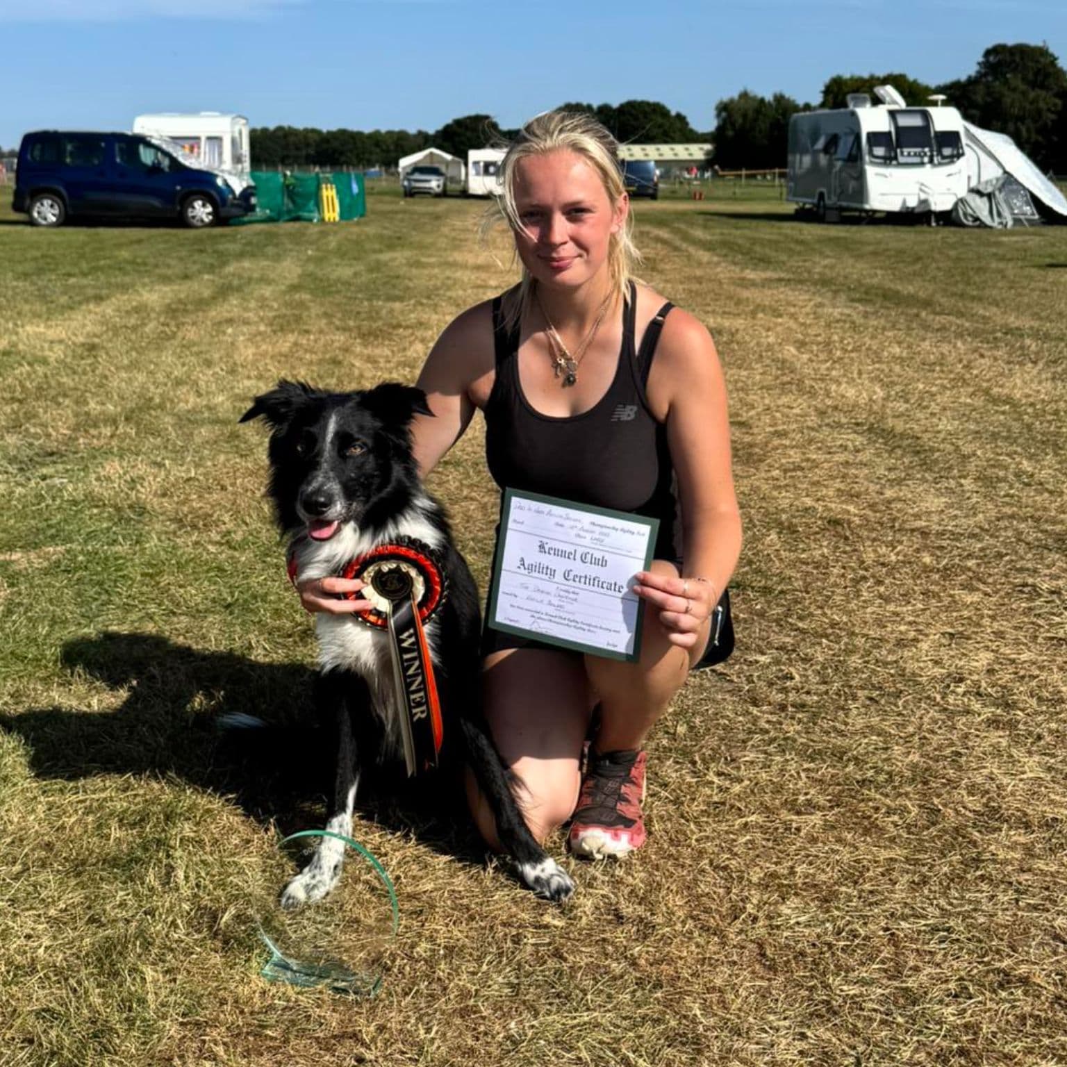 Emilia Bowers and her journey to Crufts 2026 with Creed
