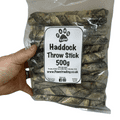 100% Fish Haddock Throw Stick Long Lasting Dog Chew Bar  500g