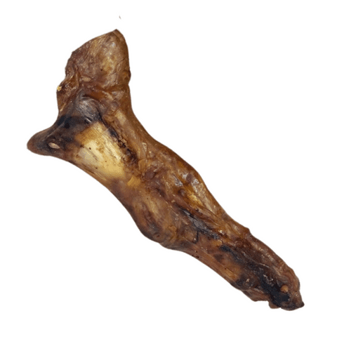 100% Natural Ostrich Foot Large Honeycomb Bone Dog Chew Treat Novel Protein