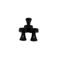 25mm Pin Magnets Pack of 3 Strong Magnetic Holders Silver or Black