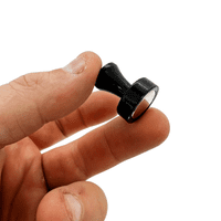 25mm Pin Magnets Pack of 3 Strong Magnetic Holders Silver or Black