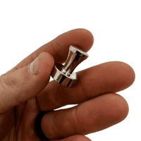 25mm Pin Magnets Pack of 3 Strong Magnetic Holders Silver or Black