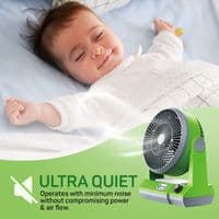 Anywhere Fan Portable Cordless Pet Dog Personal Desk Fan Quiet Crate office USB