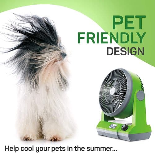 Anywhere Fan Portable Cordless Pet Dog Personal Desk Fan Quiet Crate office USB