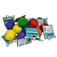 Armitage New Squeaky Latex Face Ball Dog Toy Faceball