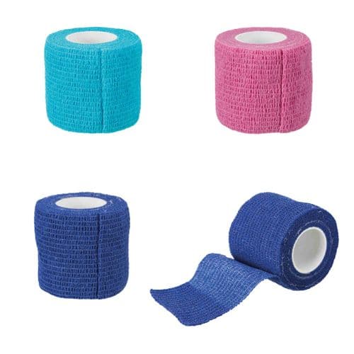 Assortment Bandages with Bitter Substance Vet Wrap 5cm wide