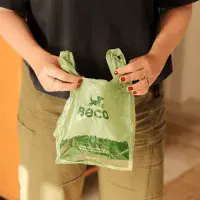 BECO 270 HANDLES Poo Bags Large Thick 100% Recycled materials