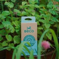 Beco Poop Bags, Mint Scented, 60 Pack, Big, Strong and Leak-Proof Dog Poo Bag