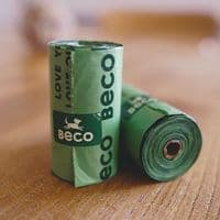 Beco Poop Bags, Mint Scented, 60 Pack, Big, Strong and Leak-Proof Dog Poo Bag