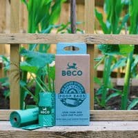 Beco Poop Bags, Mint Scented, 60 Pack, Big, Strong and Leak-Proof Dog Poo Bag