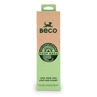 Beco Poop Bags, Unscented, 300 Roll, Big, Strong and Leak-Proof Dog poo Bag
