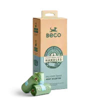Beco Poop Bags, Unscented / Scented , 315 Rolls with HANDLES Pack, Big, Strong and Leak-Proof