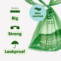 Beco Poop Bags, Unscented / Scented , 315 Rolls with HANDLES Pack, Big, Strong and Leak-Proof