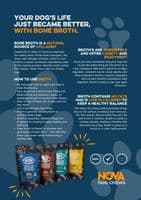 BONE BROTH 230ml Hydration Dogs Collagen - Multiple Flavours