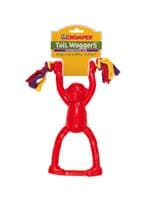 Chomper Tail Waggers Interactive Fun Dog Toy - Monkey Tugger