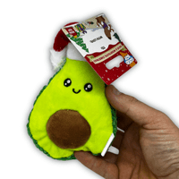 Christmas Dog Toy Good Boy Festive Avocado Soft Plush Squeaky Gift 16cm '25