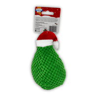 Christmas Dog Toy Good Boy Festive Avocado Soft Plush Squeaky Gift 16cm '25
