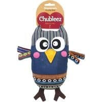 Chubleez Patch Owl Dog Toy