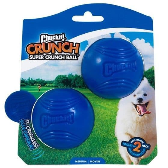 Chuckit Crunch Ball 2pk Medium