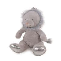 Cupid & Comet Christmas Silver Lion Dog Plush Toy