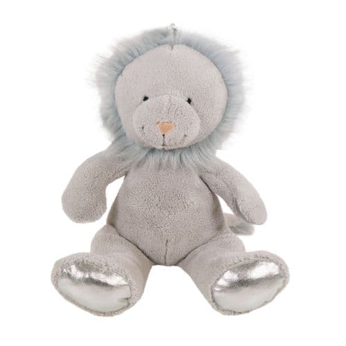 Cupid & Comet Christmas Silver Lion Dog Plush Toy