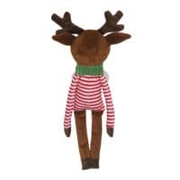 Cupid & Comet Festive Christmas Rudolph Reindeer Plush Dog Toy