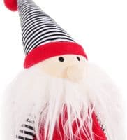 Cupid & Comet Festive Jolly Santa Dog Toy Soft & Cuddly Christmas 2021