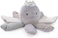Cupid & Comet Otis Octopus Christmas Crinkle Plush Dog Toy Grey 33cm