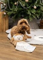 Cupid Comet Rosewood Christmas Lion Crinkle Blankie Toy Cute Dog Blanket Xmas