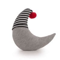 Cupid & Comet Sleepy Moon Christmas Dog Toy Soft, Squeaky & Cuddly