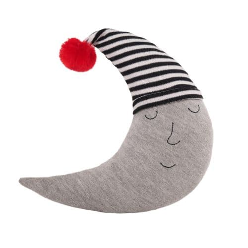 Cupid & Comet Sleepy Moon Christmas Dog Toy Soft, Squeaky & Cuddly