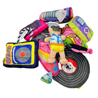 Dog Life 7 Soft Dog Toy Bundle Rope Squeaker Crinkle (BB) - AMAZING BUNDLE