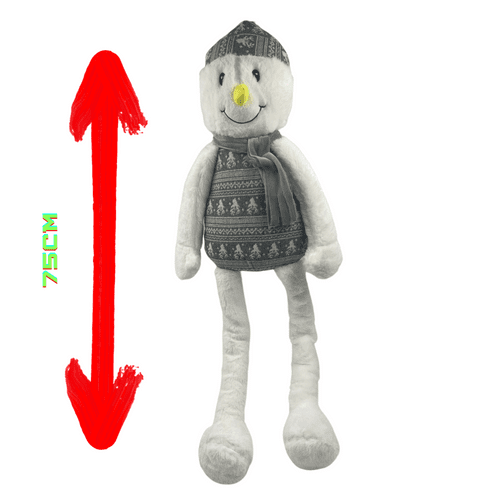 Dog Life Giant Snowman Plush Christmas Dog Toy