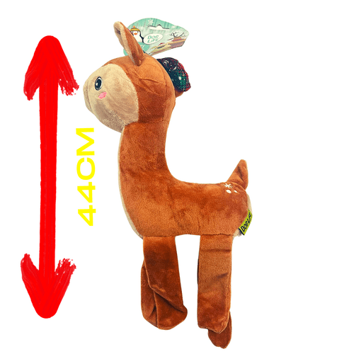 Dog Life Oh Dear Soft Christmas Dog Toy Crinkle legs and Squeaker