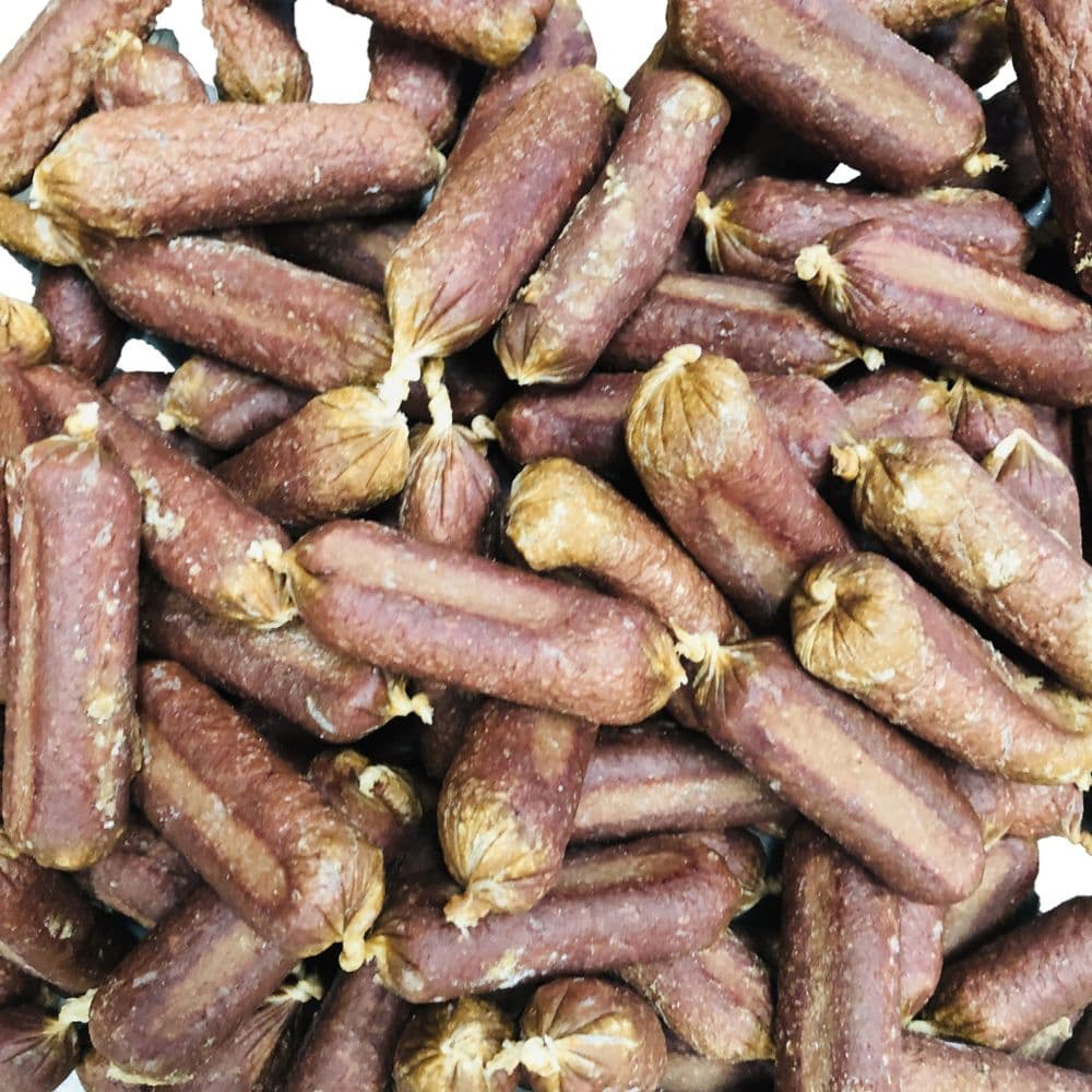 Dog Sausages 70 CHICKEN Training Treat Small Sausage